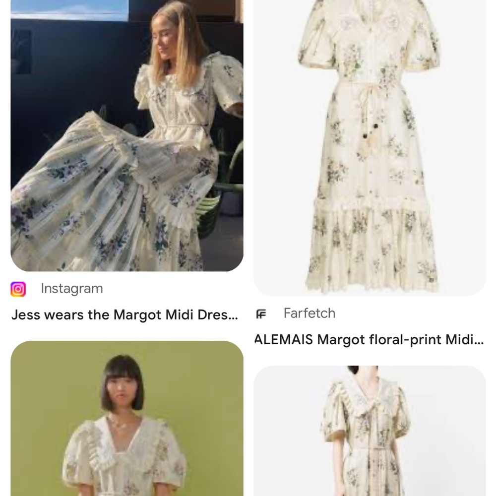 ALEMAIS Margot Midi Dress - Picture 12 of 14
